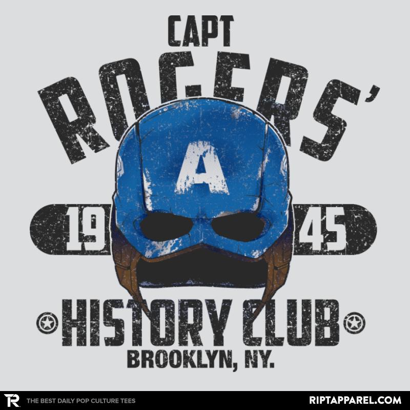 History Club comics graphic tee