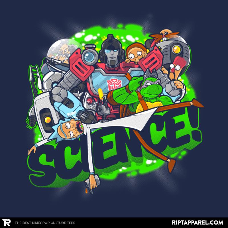 SCIENCE! Transformers graphic tee
