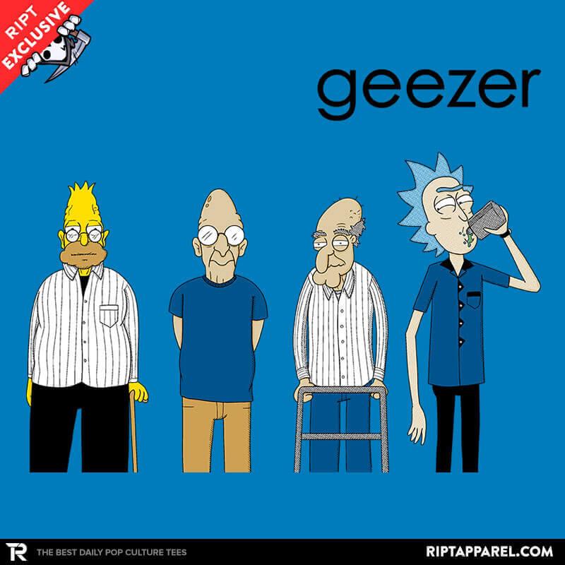 Geezer - The Simpsons graphic tee