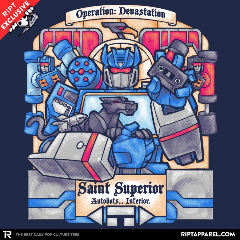 Saint Superior Transformers graphic tee