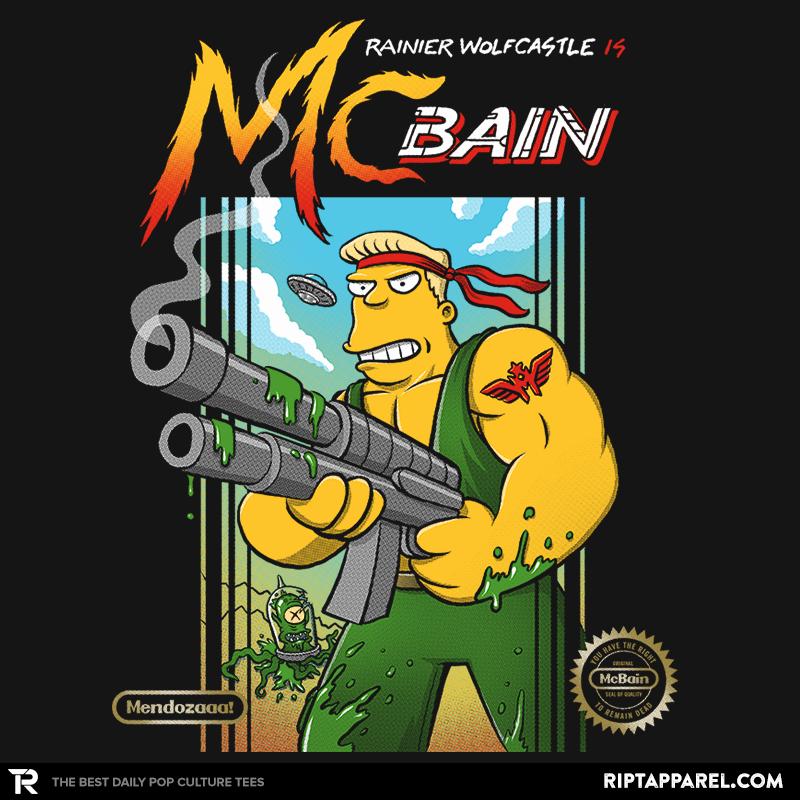 McContra - The Simpsons graphic tee