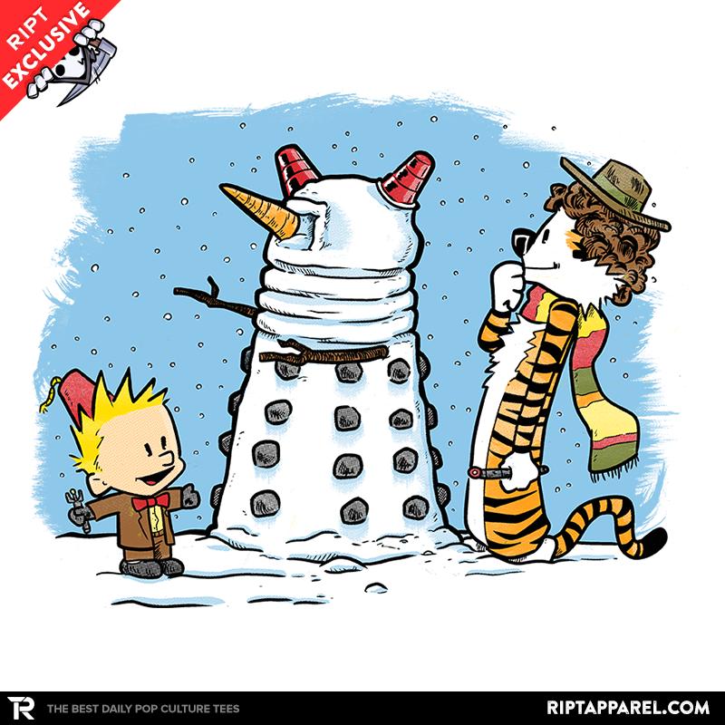 The Snow Dalek comics graphic tee