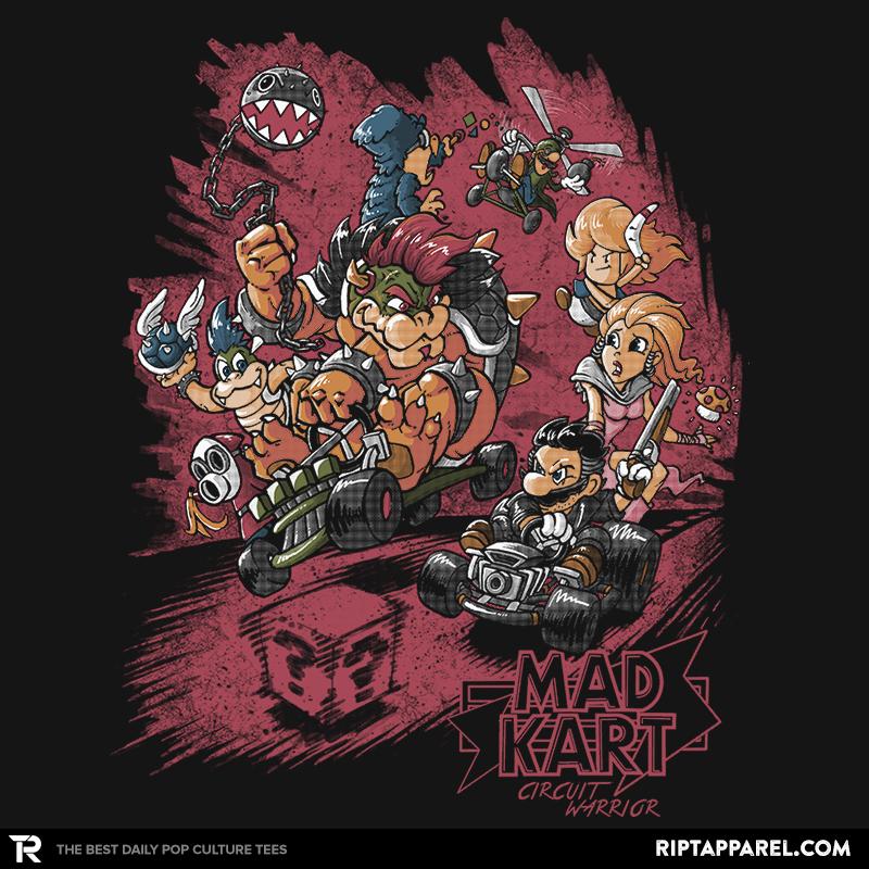 Mad Kart - Mario Kart graphic tee