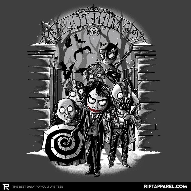tim burton collection 4 Gotham City Winter - Tim Burton graphic tee