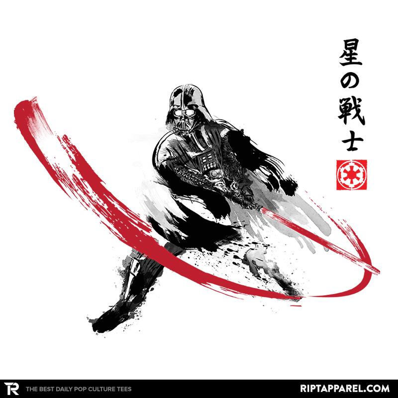 Star Warrior Sumi-E - Sumi Ink Wars original graphic tee