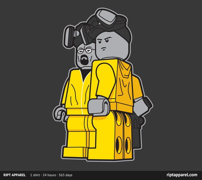 Bricking Bad Exclusive - Brick Tees LEGO-style brick graphic tee