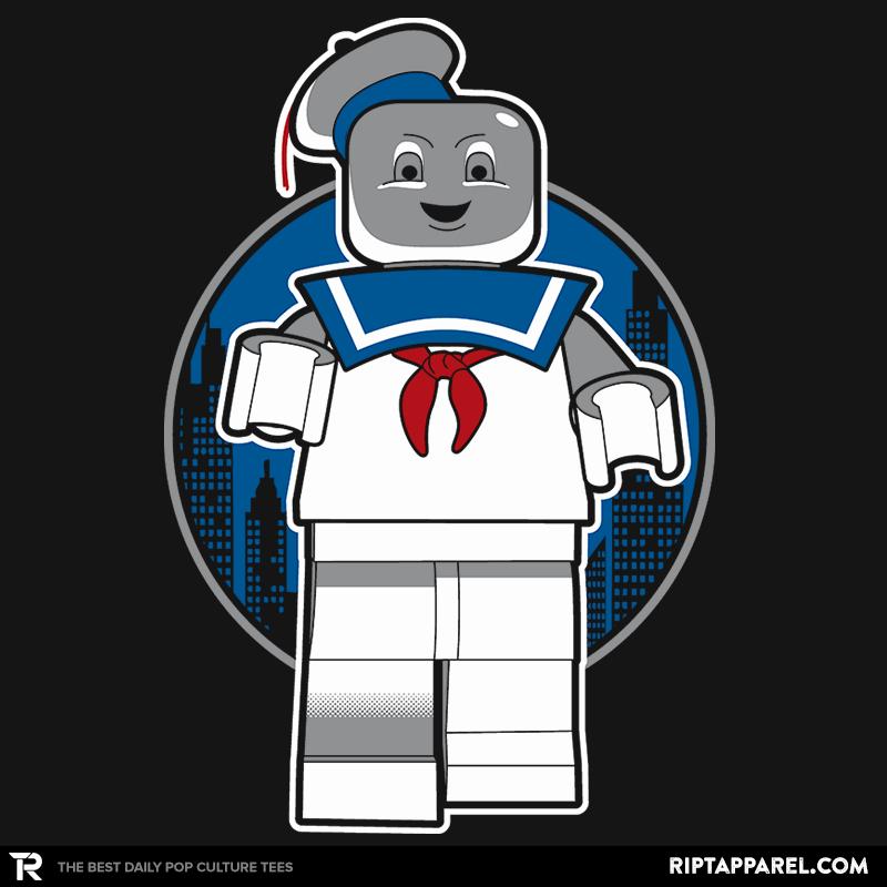 Mini Marshmallow Man Exclusive - Brick Tees LEGO-style brick graphic tee