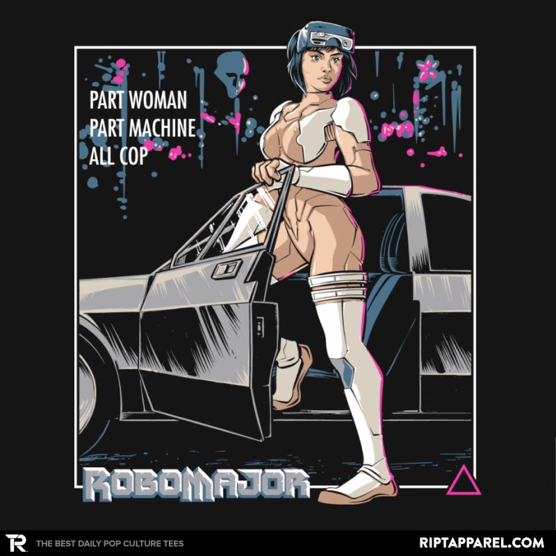 RoboMajor anime graphic tee