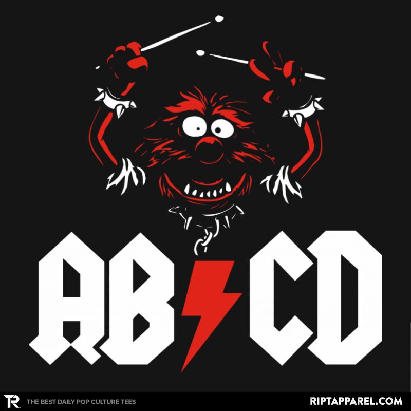 AB/CD funny graphic tee