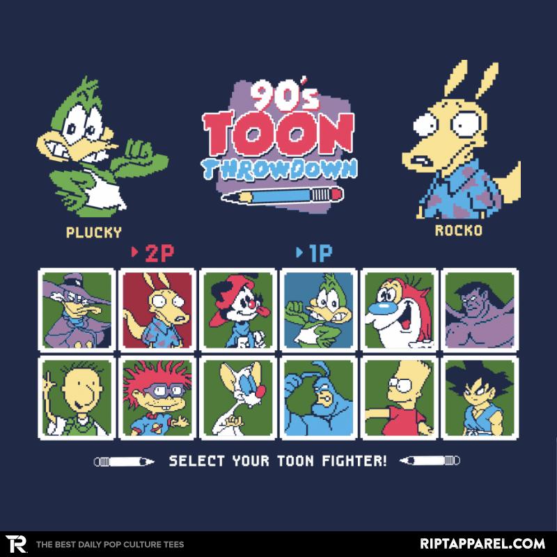 90's Toon Throwdown - The Simpsons graphic tee