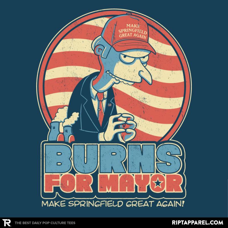 Burns for Mayor Exclusive