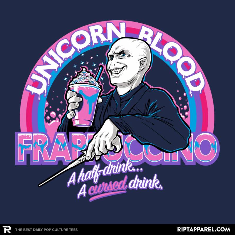 Unicorn Blood Frappe - coffee graphic tee