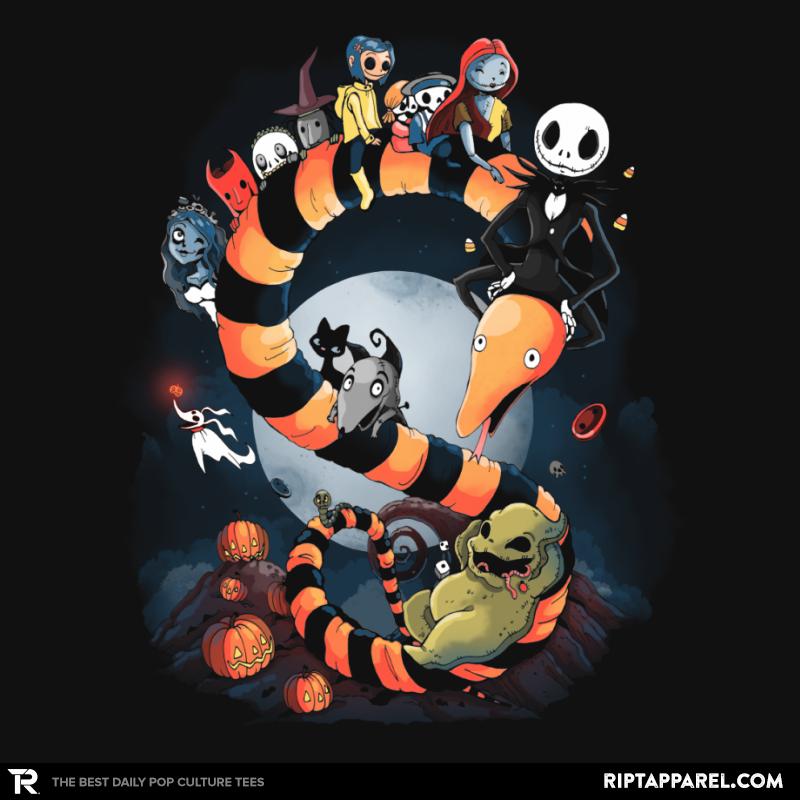 nightmare before christmas 7 Halloween World - Nightmare Before Christmas graphic tee