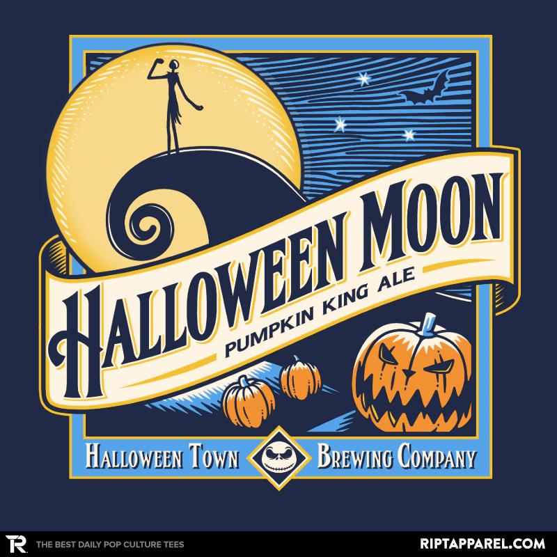 nightmare before christmas 8 Halloween Moon - Nightmare Before Christmas graphic tee