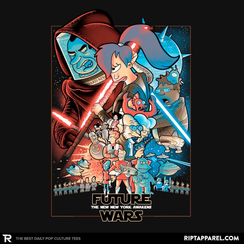 Future Wars Futurama graphic tee