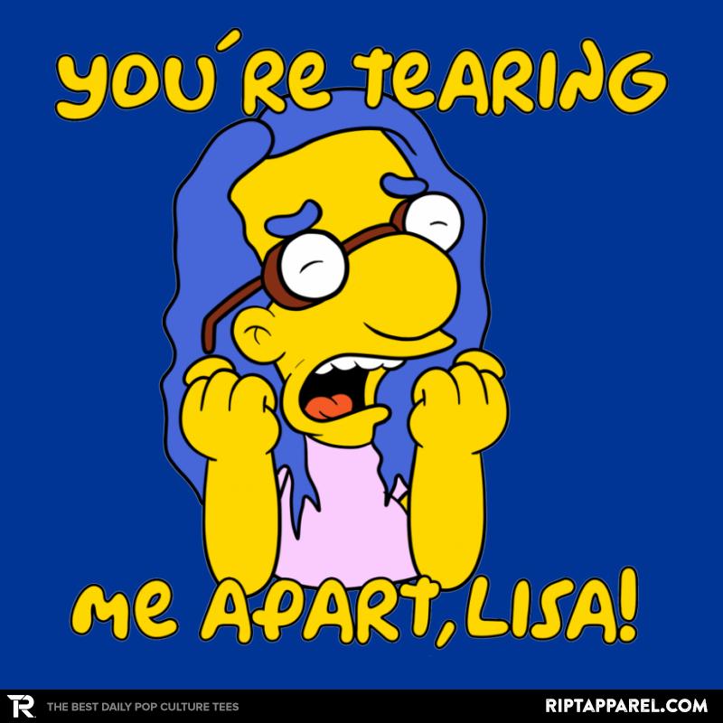 Milhouse Wiseau - The Simpsons graphic tee