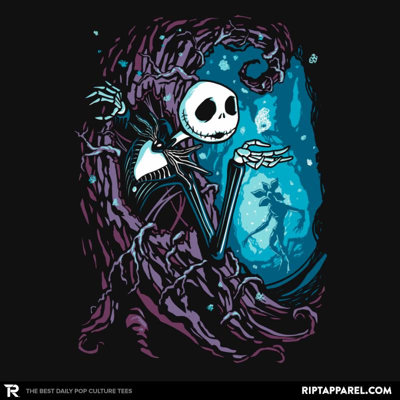 nightmare before christmas 9 Upside Down Town - Nightmare Before Christmas graphic tee