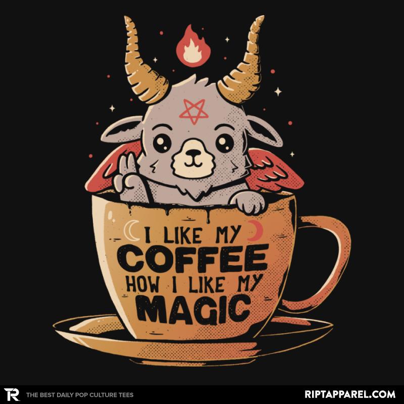 Black Coffee - coffee graphic tee
