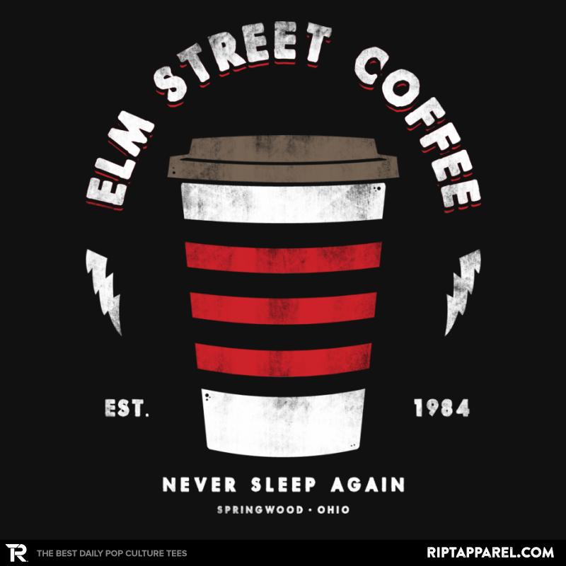 Elm Street Coffee - coffee graphic tee
