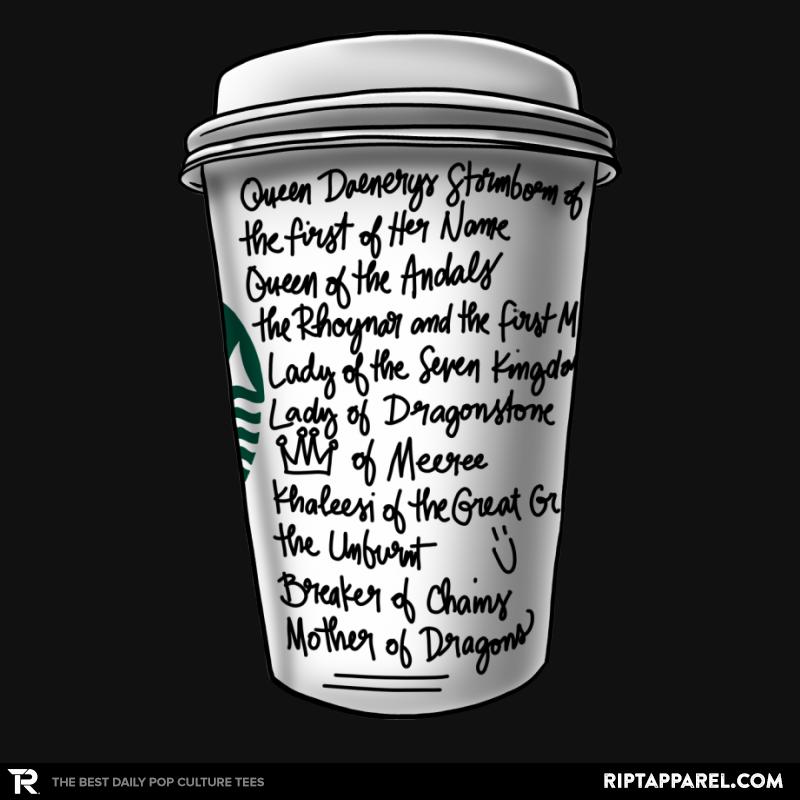 Draca Tea - coffee graphic tee