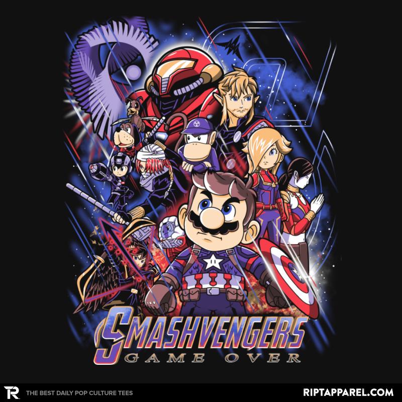 Smash Over - Zelda graphic tee