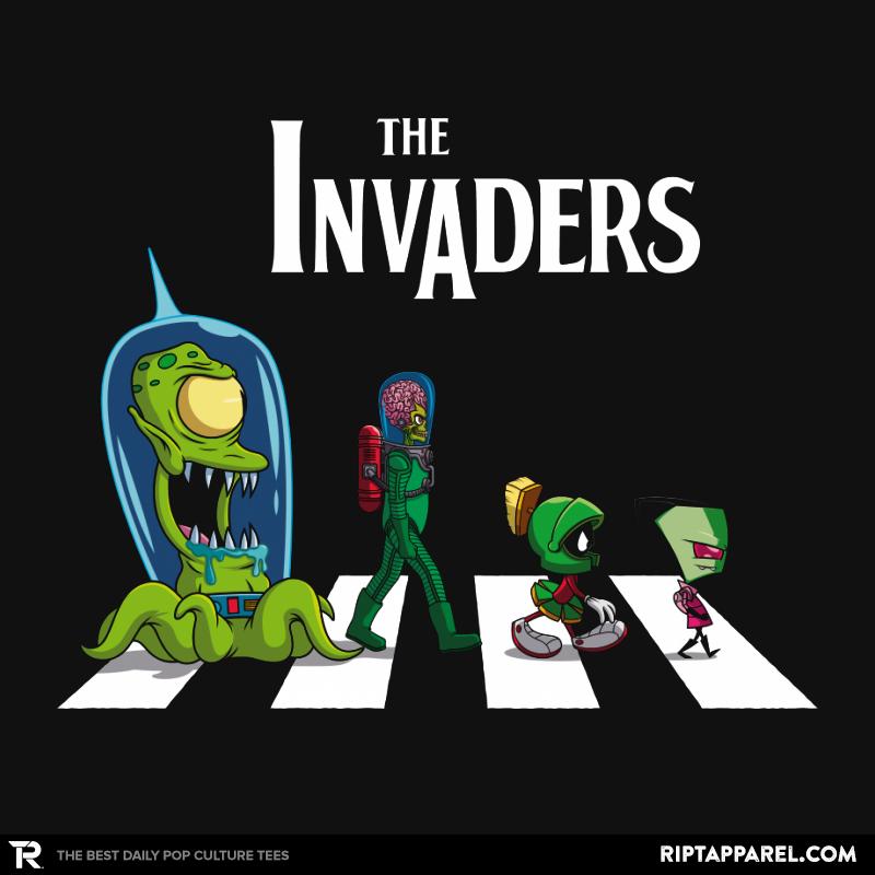 tim burton collection 10 The Invaders - Tim Burton graphic tee