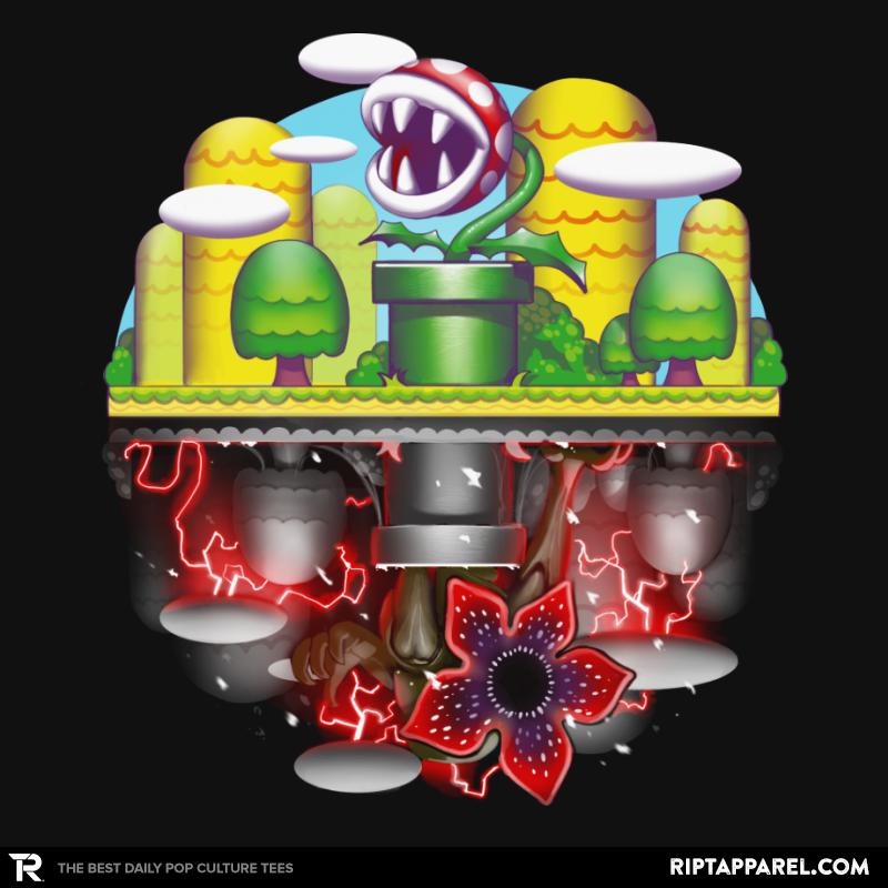Plant Upside Down video game graphic tee