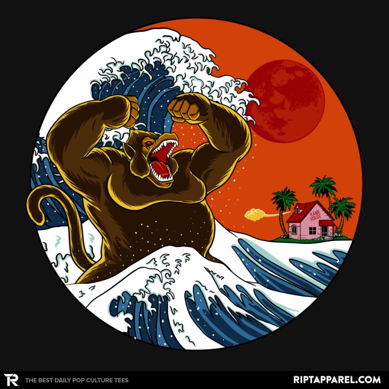 Great Monster From Kanagawa original graphic tee