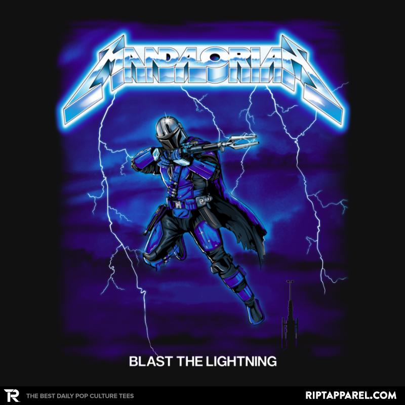 Blast The Lightning music graphic tee