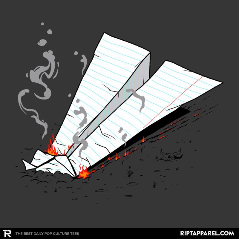 Paper Plane On Fire