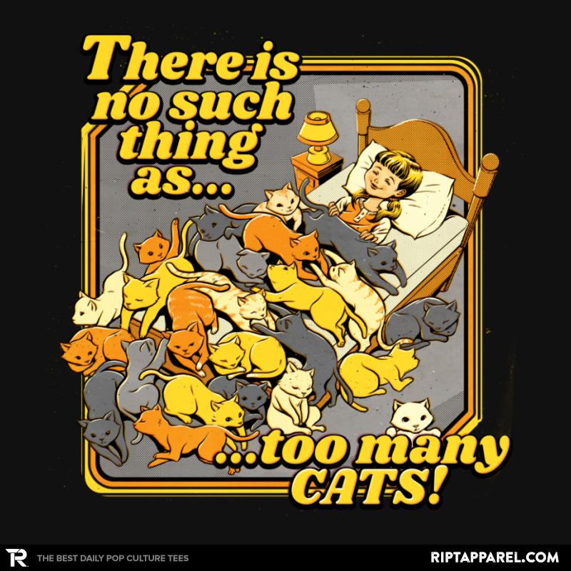 There is no such a thing as too many cats