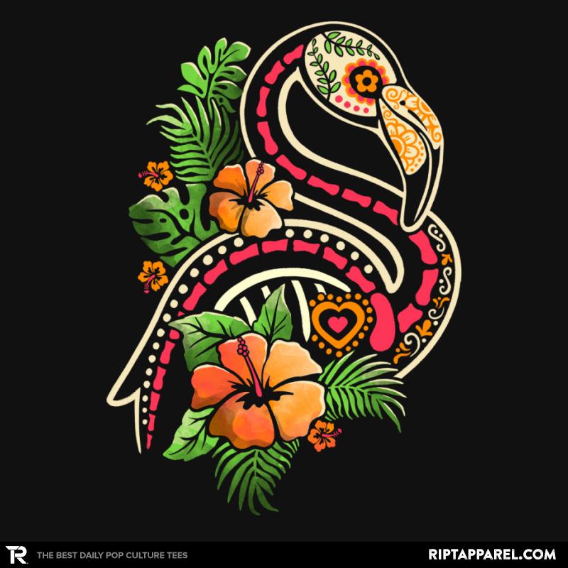 Flamingo Tropical Calavera