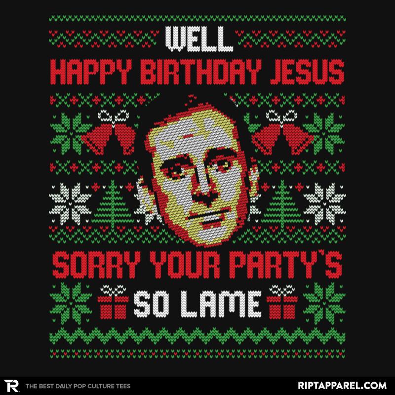 Happy Birthday Jesus - The Office graphic tee