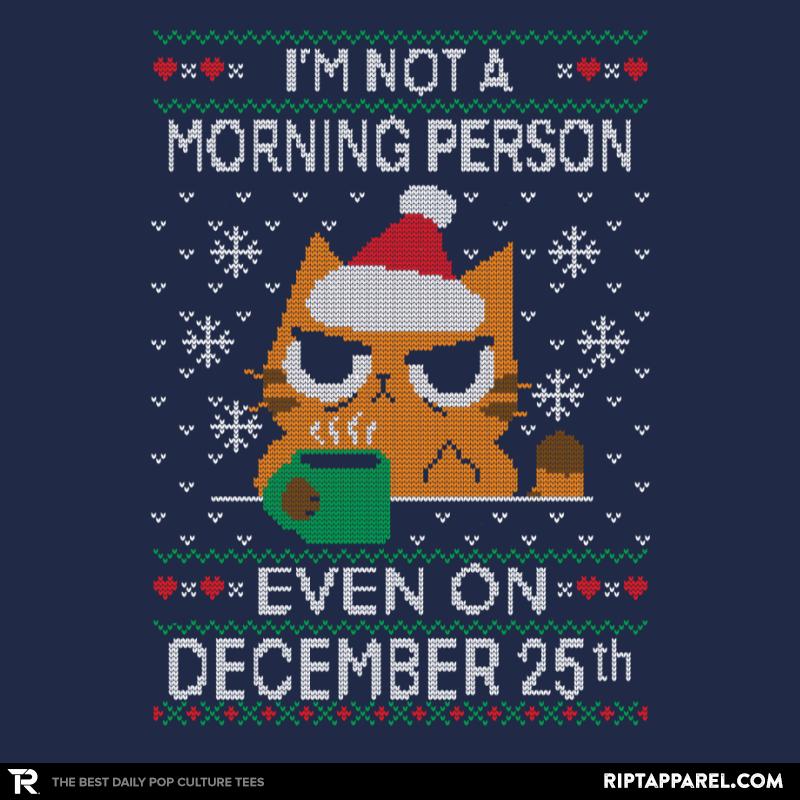 Grumpy Xmas Morning