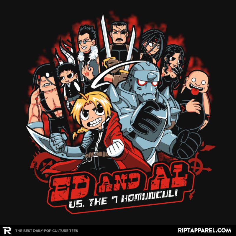 Fullmetal Pilgrim anime graphic tee