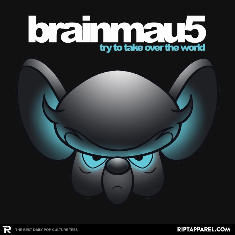 Brainmau5: Try To Take Over The World music graphic tee