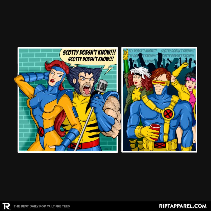 Clueless Scotty Marvel-inspired graphic tee