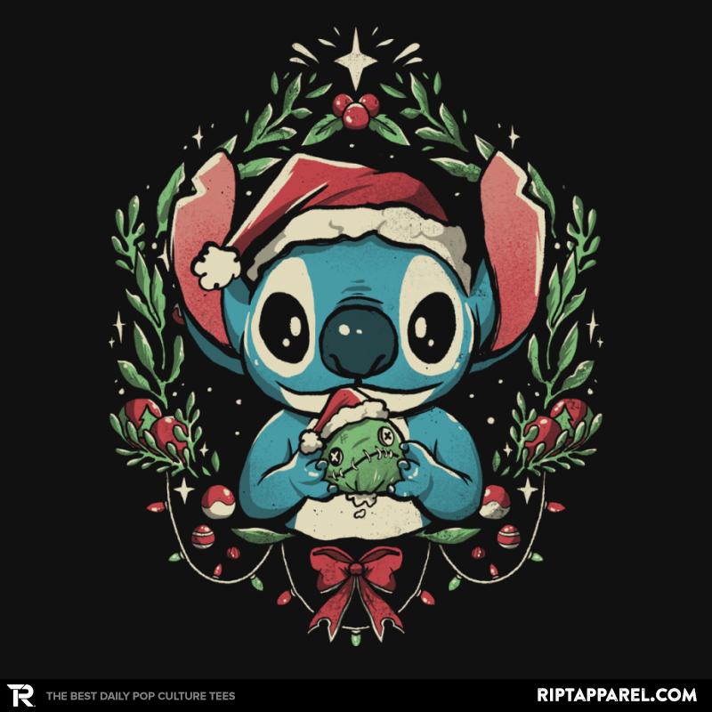 alien collection 9 Experiment Christmas - Alien graphic tee
