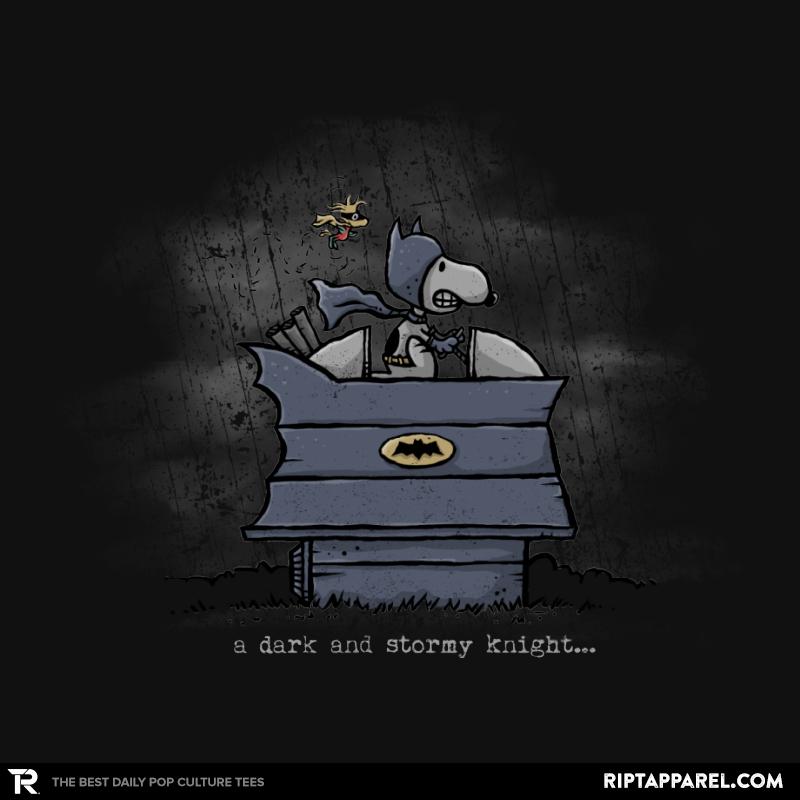 A Dark and Stormy Knight Batman graphic tee