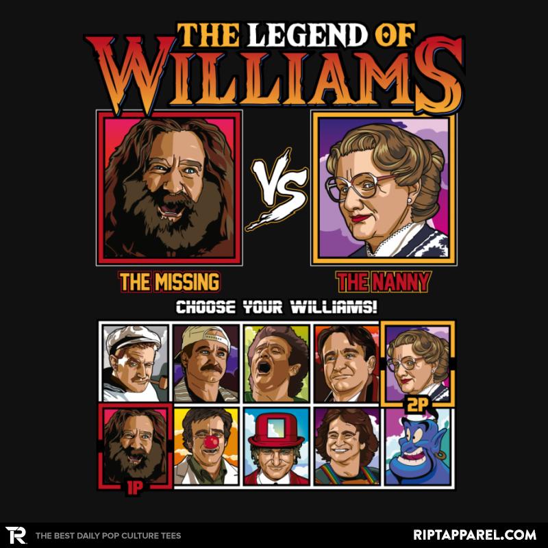 Legend of Williams - Retro Fighter Series