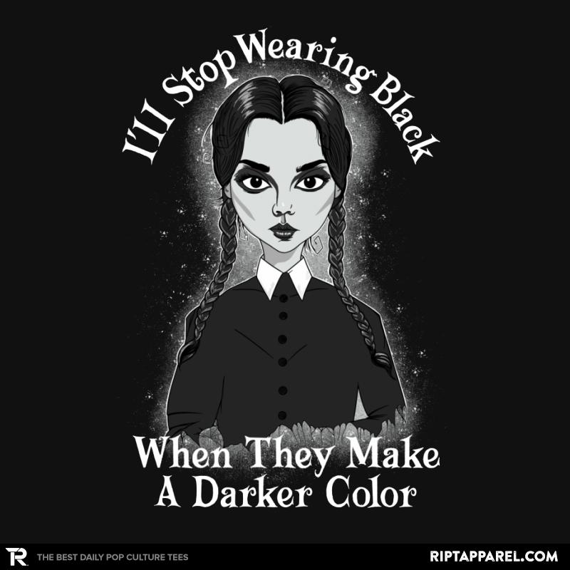 Do You Always Wear Black?
