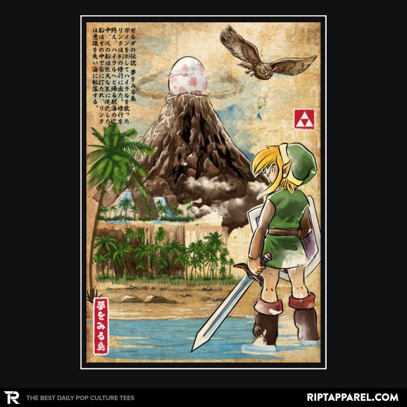 Link Awakening Woodblock
