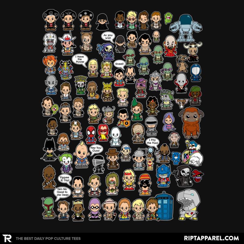 How I Spent the 80s Doctor Who graphic tee