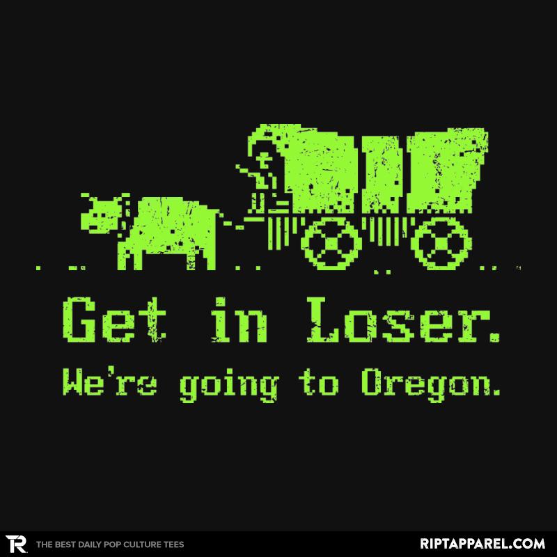 We're Going to Oregon video game graphic tee