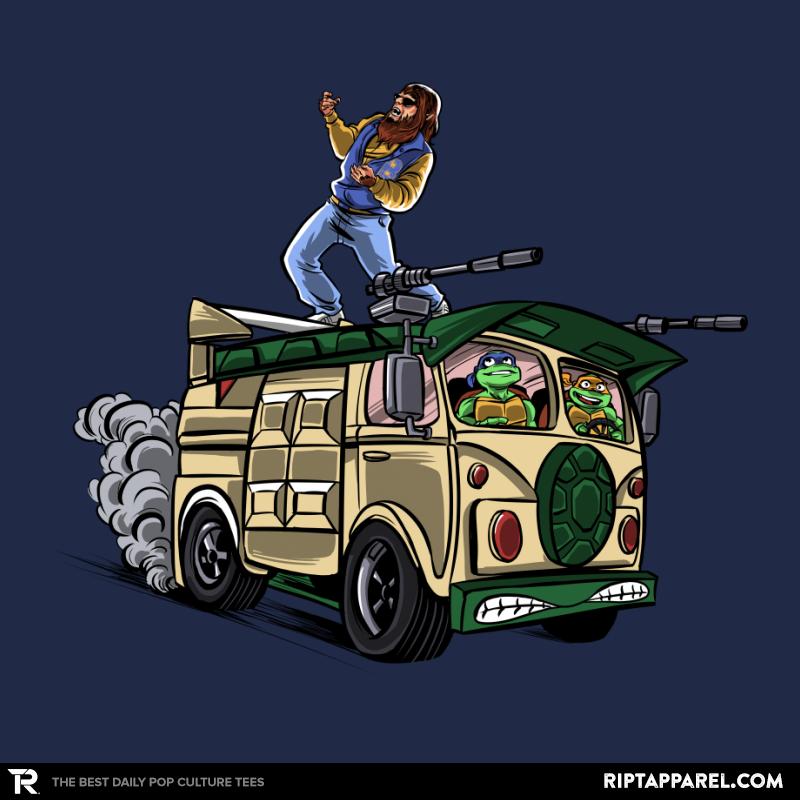 Surfing in the Turtle Van