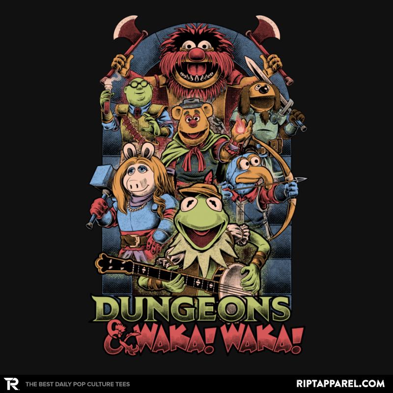Dungeons and Waka! Waka! - Puppet RPG Parody