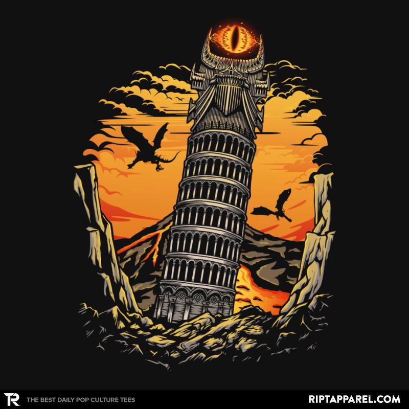Leaning Dark Tower