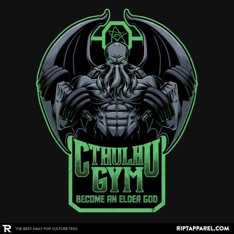 Cthulhu Gym - Muscular Bodybuilder Monster