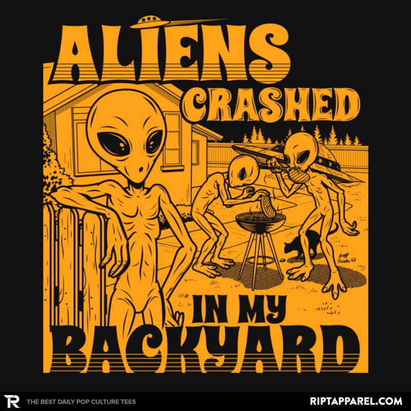 Aliens Crashed in my Backyard