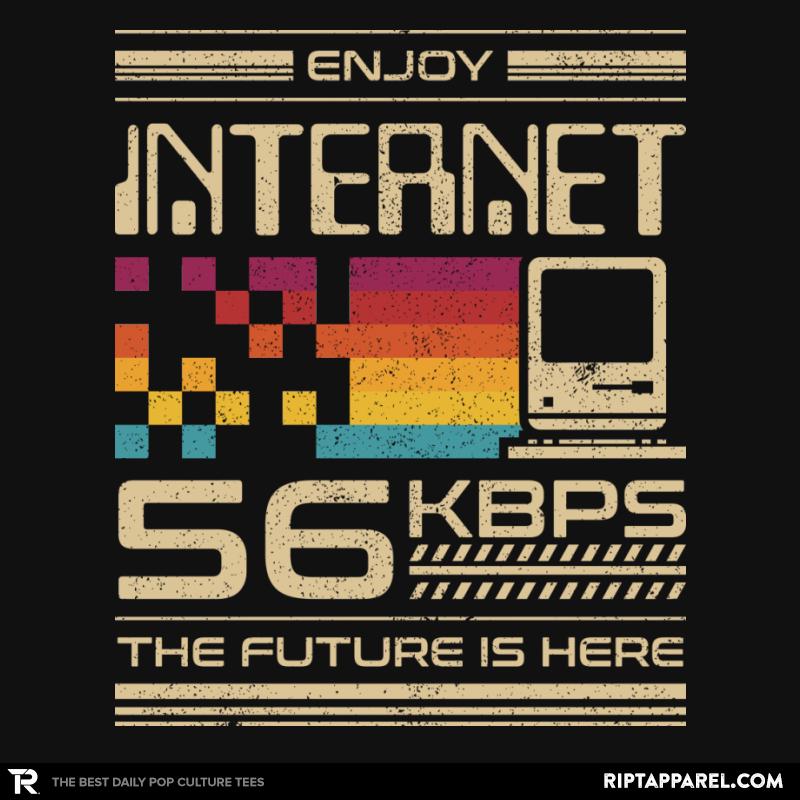 Enjoy Internet 56 Kbps - The Future is Here